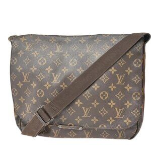 LOUIS VUITTON Messenger GM Bobour Shoulder Bag Monogram Leather M97039 75KB129